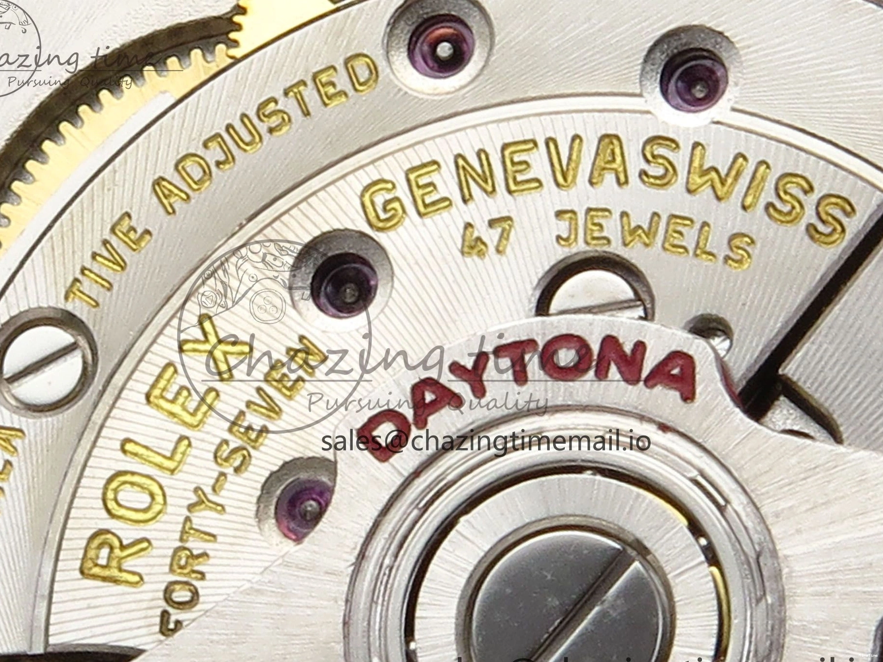 MiroTime 0215 EyeCatching Daytona 126505 QF 1:1 Best Edition Black RG Diamonds Dial on RG Braclet SH4131 V 715